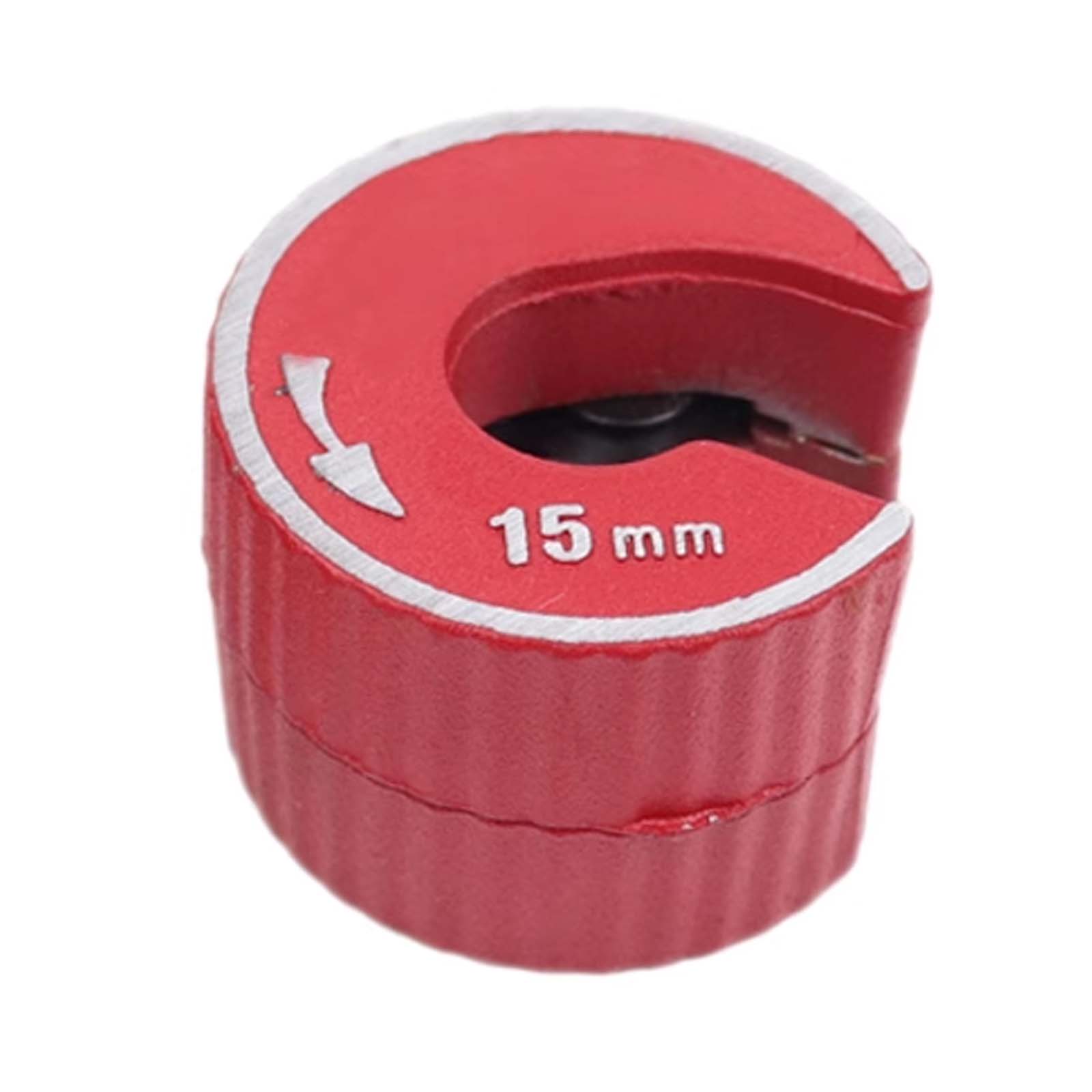 15/22/28mm Round Tube Cutter, Portable Self Locking Manual Rotary Tube Cutter for Copper, Aluminum, PVC Tube