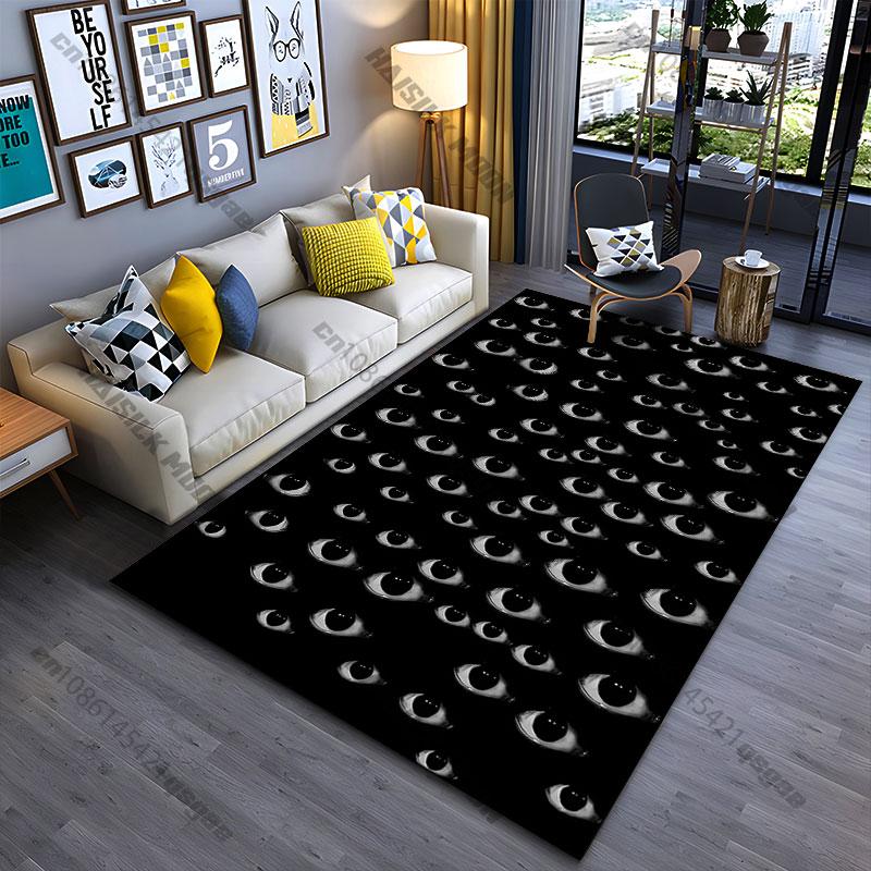 A pattern of watchful eyes carpet Yoga living room room decor children s crawling mat doormat area rug games mat 40x60cm