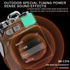 2025 Portable Bluetooth Speaker Music Stereo Surround with Touch Screen Outdoor Subwoofer Speaker Audio Player For Camping