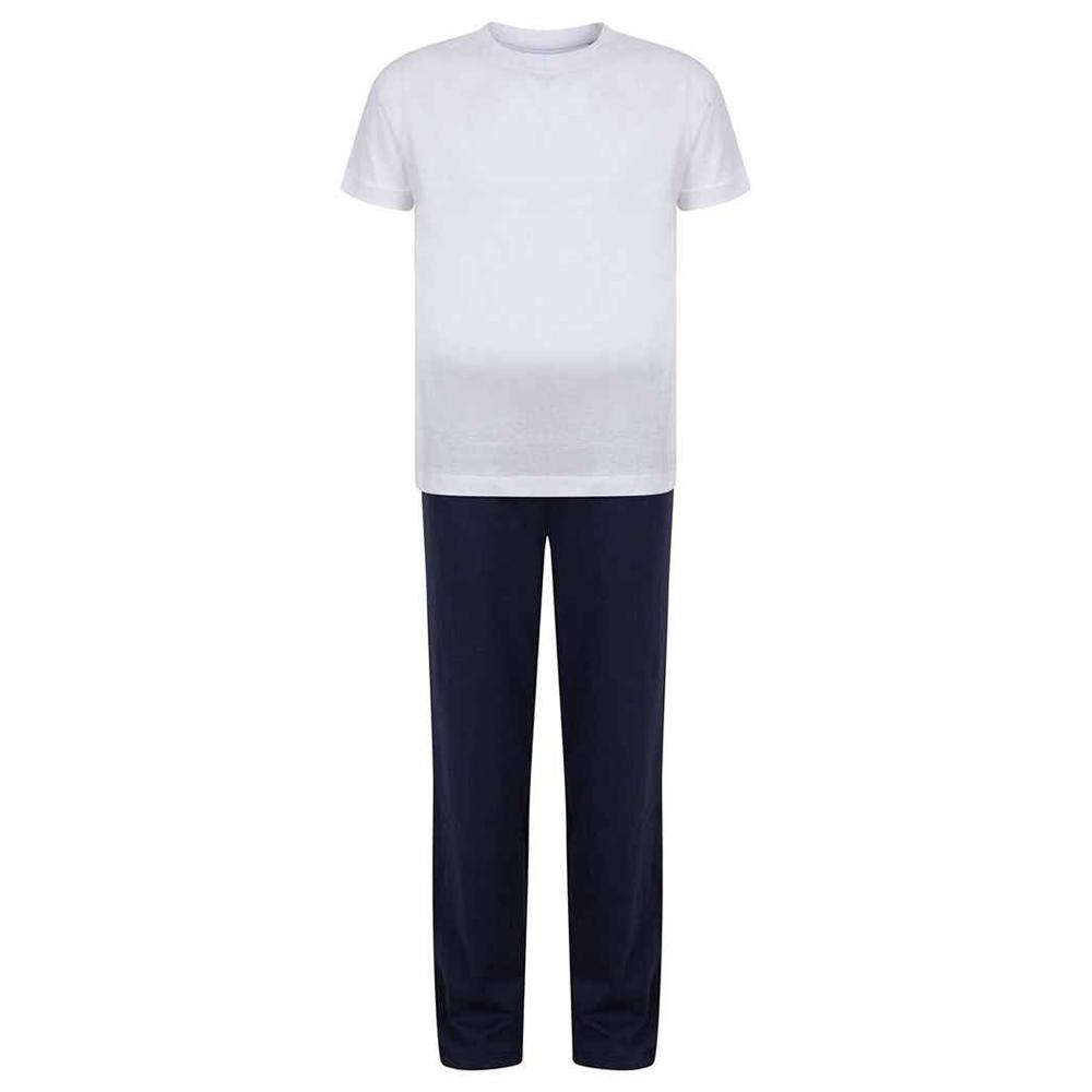 Towel City Childrens/Kids Plain Pyjama Set