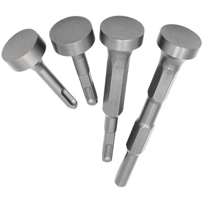 Professional Hammering Drill Bit Hexagonal Handle Compatible For Hammering Bolts For Local Flatness Round Handle