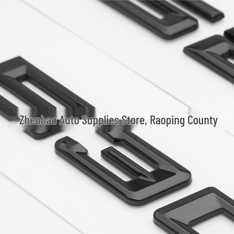 BMW 5 Series Rear Emblems: 520Li, 525Li, M535i, 530Le, 540i Original Tail Sticker