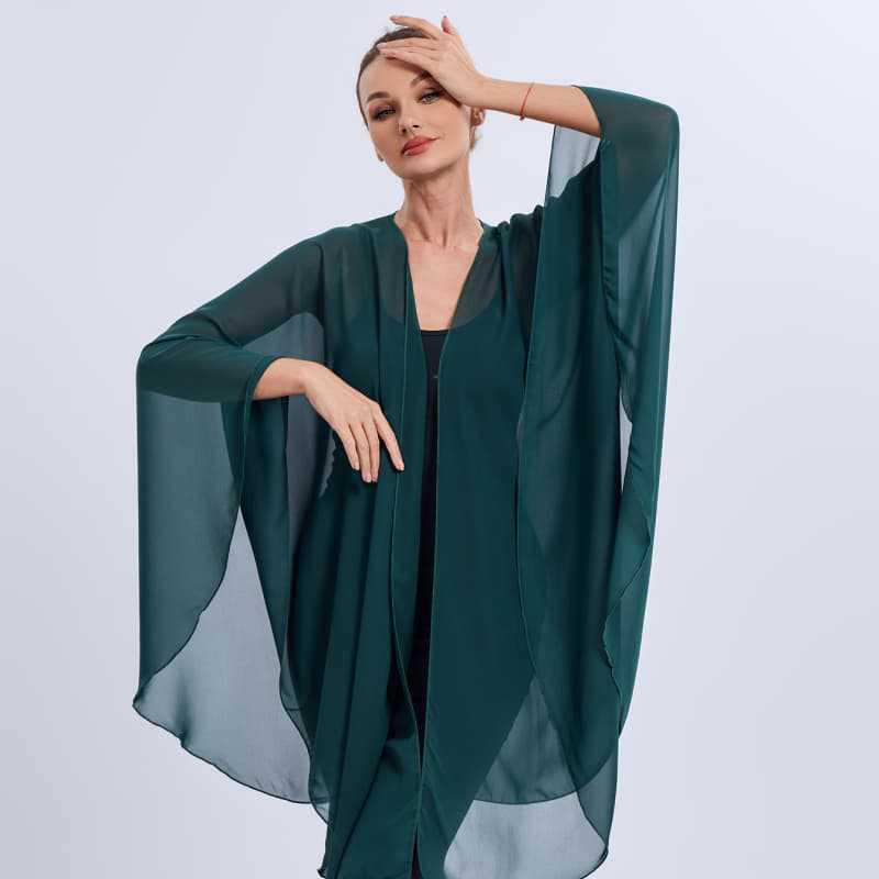 European & American Ethnic Style Mid-Length Solid Color Beach Shawl Scarf - Loose Sun Protection Cover-Up for Travel