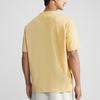 Calvin Klein Logo Embroidered Loose Fit Crew Neck T-Shirt Men Tops Straw-Yellow 40HM229-CF1