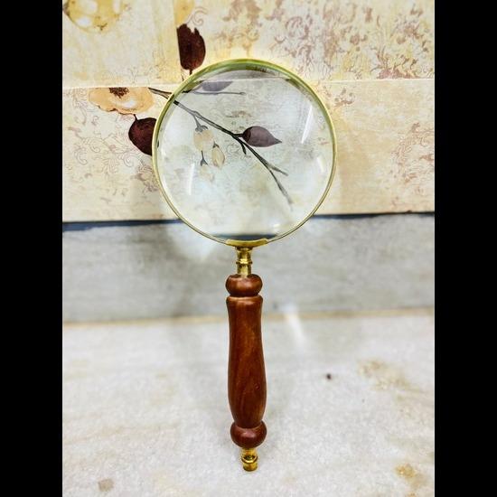 

Збільшувальне скло з дерев яною ручкою 4 дюйми