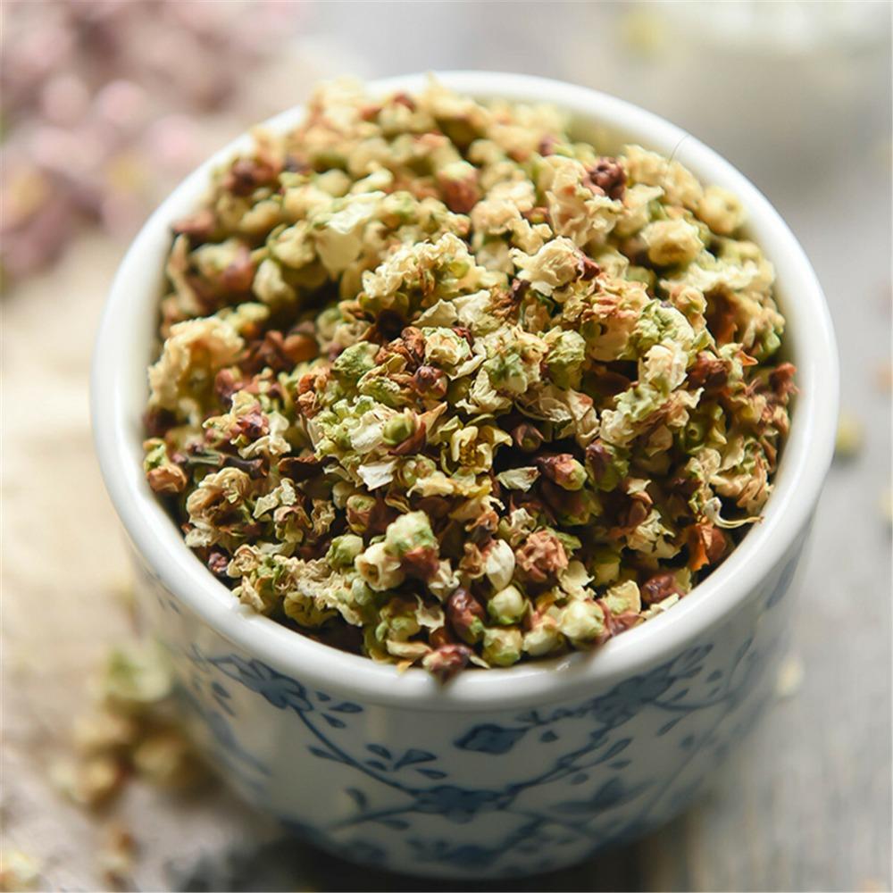Apple Blossom Rose Herbal Tea Caffeine Free Vegan Organic Dried Flowers Loose Leaf