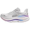 Nouvelles Chaussures de Course Longue Distance Bondi 9 Antidérapantes Résistantes à l'Usure Coupe Basse Femme Grises Largeur D 1162014-CYWH