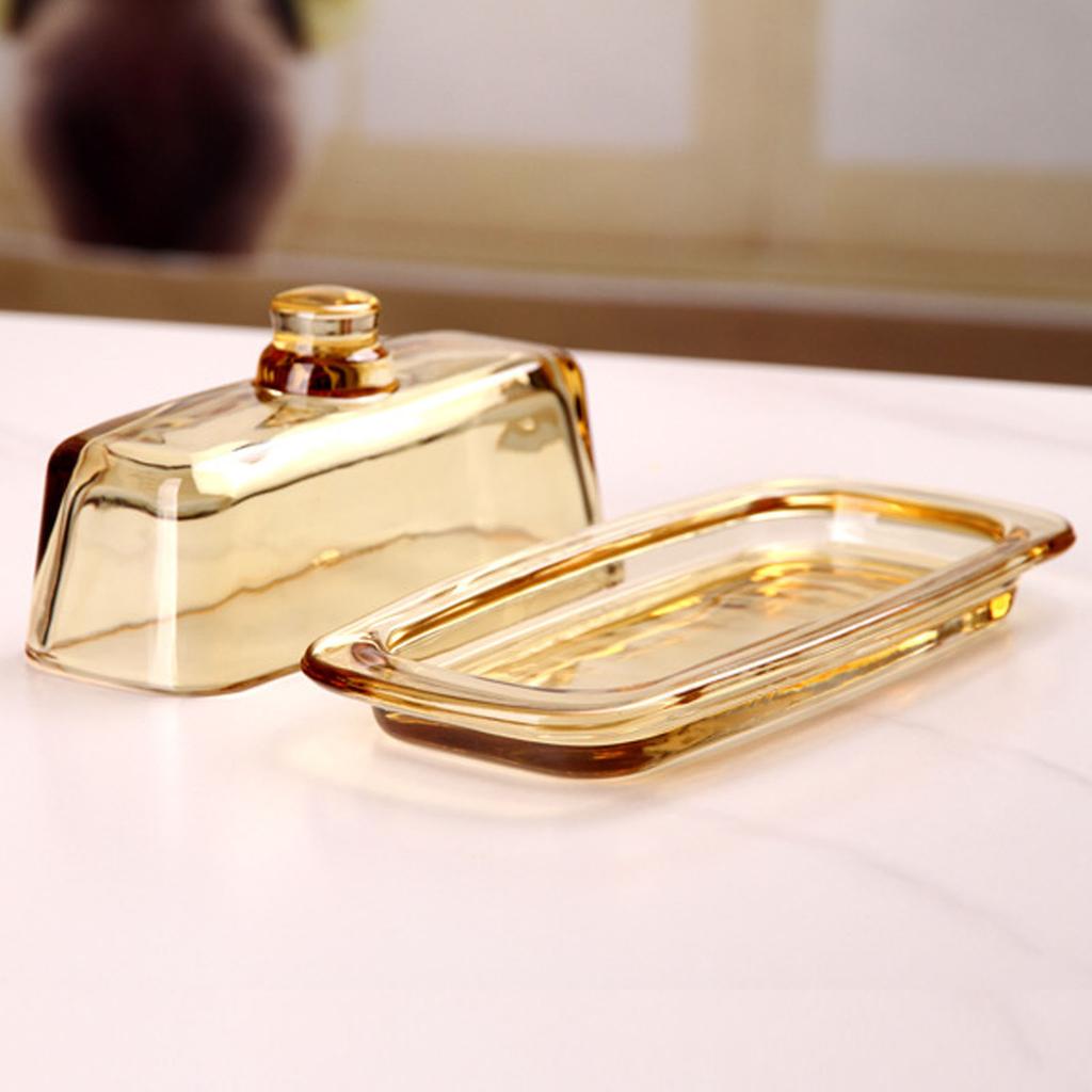 Glass Dish with Lid Rectangular Multifunction Airtight Cov Ed Tray Dishwash Safe for Count Top Fridge Refrig Ator
