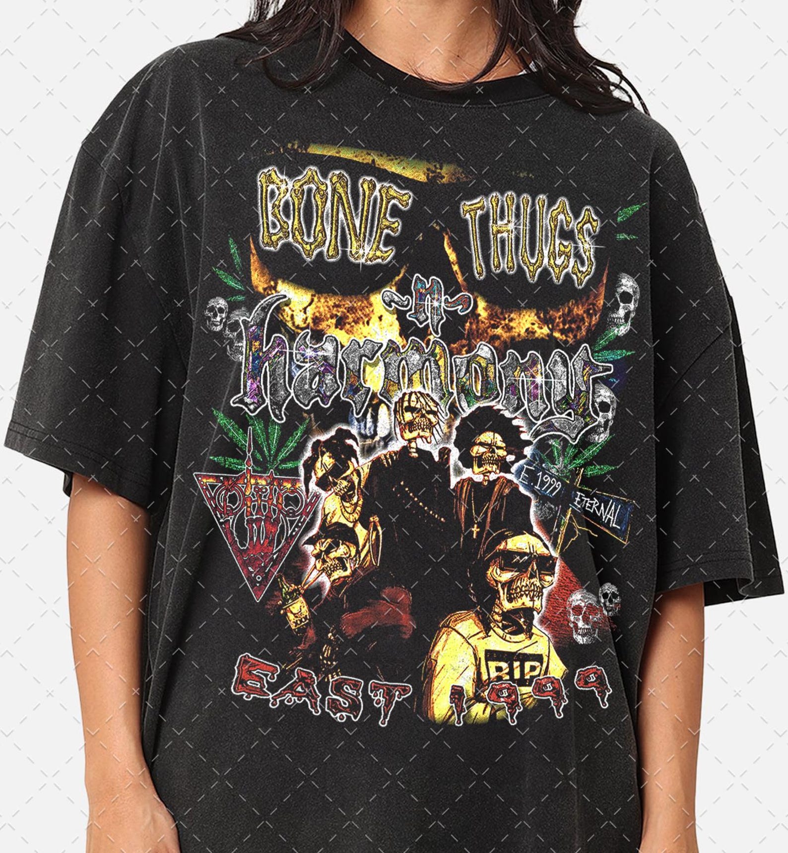 Bone Thugs-N-Harmony 90s Graphic Tee - Unisex Raptees 4XL