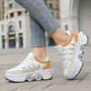 Roller Shoes with Four Wheels Deformed Roller Skates for Children/teens Four-wheel Roller Skates Shoes Double-row Roller Skates Shoes