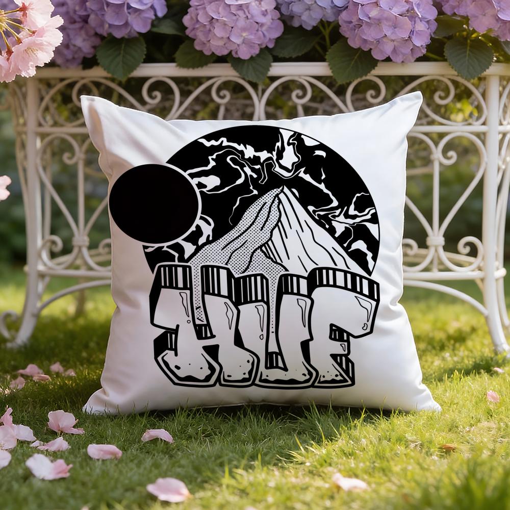 Brand H-Huf Fashion Cushion Cover Home & Car Dual-Scene Pillow Cover: Reversible for Premium Comfort