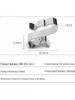 Stainless Steel 4 Sq. Photovoltaic Panel Wire Clamp for Solar Modules