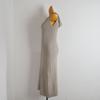 French Sexy Hooded Knitting Dress Women's Spring & Fall New Arrival Pure Color Sexy Waist-Tight Slim Looking Sleeveless Long Jumper Dress
