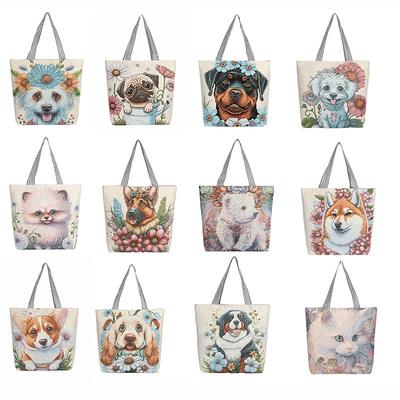 Neue große Kapazität Fitness tragbare Kurzstrecken-Reisetasche Damen umweltfreundliche Tragetasche vielseitige Schultertasche lässige Canvas-Tasche