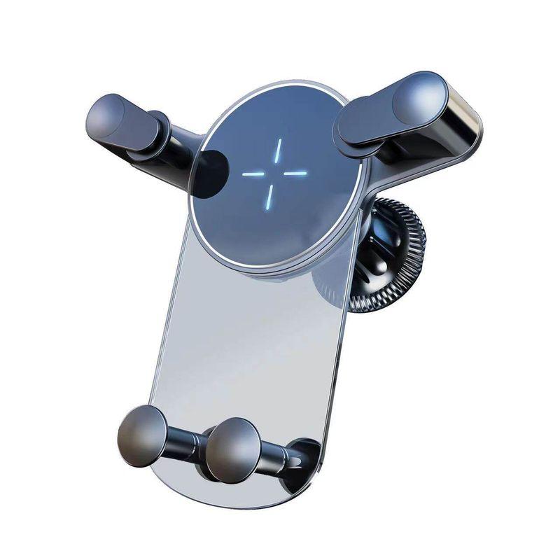 New 15W Car Mobile Phone Holder with Wireless Charging, Car-Mounted Wireless Charging Holder