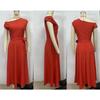 Women's Summer Fashion Temperament Sexy Lace-up Dress