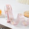 Gold-stamped Polyester Gift Ribbon Bow for Cakes & Floral Packaging