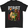 Penguin Frog Bear Resist Protest Against Tariffs Unisex T-Shirt