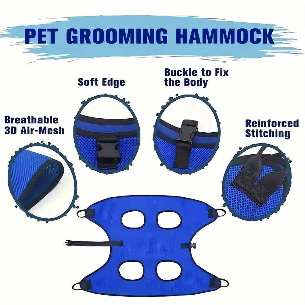 Large Pet Grooming Hammock Hanging Restraint Bag New Pet Sling Harness  Pet Accessories