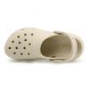 Crocs Klassische Plateau-Clogs Knochenfarben Damen S Sandalen Aquafarbene Schuhe