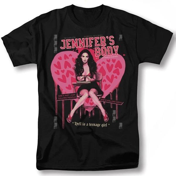 Jennifers Body Movie Shirt Megan Fox Poster Horror Movie Vintage Graphic Shirt S