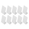 10pcs Acrylic Earring Holder   Ear Studs Jewelry Storage Display Rack Showcase Earrings Display Stand Earring Storage