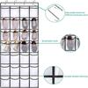 Slip Resistant Breathable Space Saving Mesh Large 12/24 Pocket Shoe Organize Up to 40 Pounds Over the Door Sturdy Closet