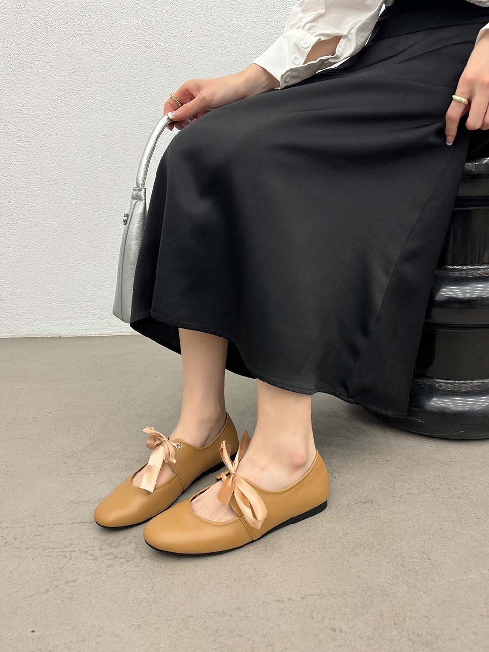 мода Модные женские туфли-лоферы с круглым носком Осень-Весна Туфли на низком каблуке — фото 7