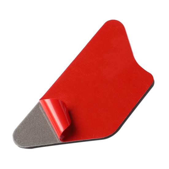 4 pezzi adesivi per maniglia interna della porta dell'auto in fibra di carbonio per VW Golf 6 R MK6 08-12