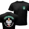 Summer New Polish National Border Guard Patrol Military Fan SG Same Printed Cotton Short Sleeve T Oversized T Shirt