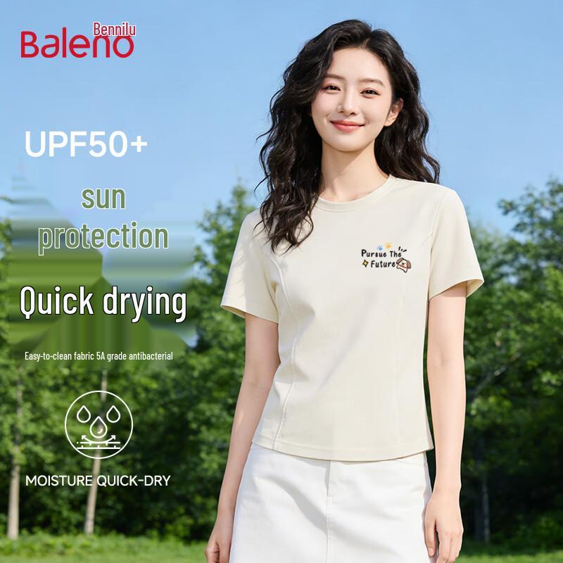 Baleno Women s Quick-Dry Dog Doodle Graphic T-Shirt L