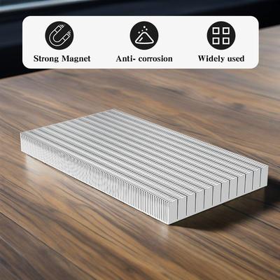 Bloco de 10x5x1mm Ímãs de Geladeira imanes para manualidades para Geladeira, Escritório, DIY