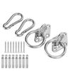 Stainless Steel Ceiling Hanging Kit High Hardness Suspension Bracket Hook Hanger for Yoga Hammock Swings