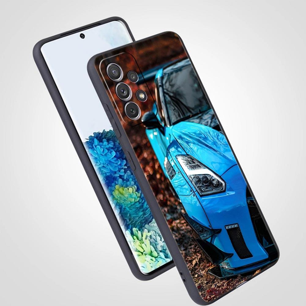 Blue Red JDM Sport Car Phone Case For Samsung Galaxy A17 A07 A55 A35 A25 A15 A05 A33 A31 A23 A21s A13 A41 A73 A53 A51 A71 Cover