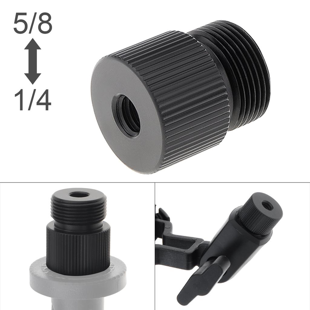5/8 Inch Male To 1/4 Inch Female Thread Converter Screw Connector Universal Stand Connection Accessory For Bracket Support Mount Fitting
