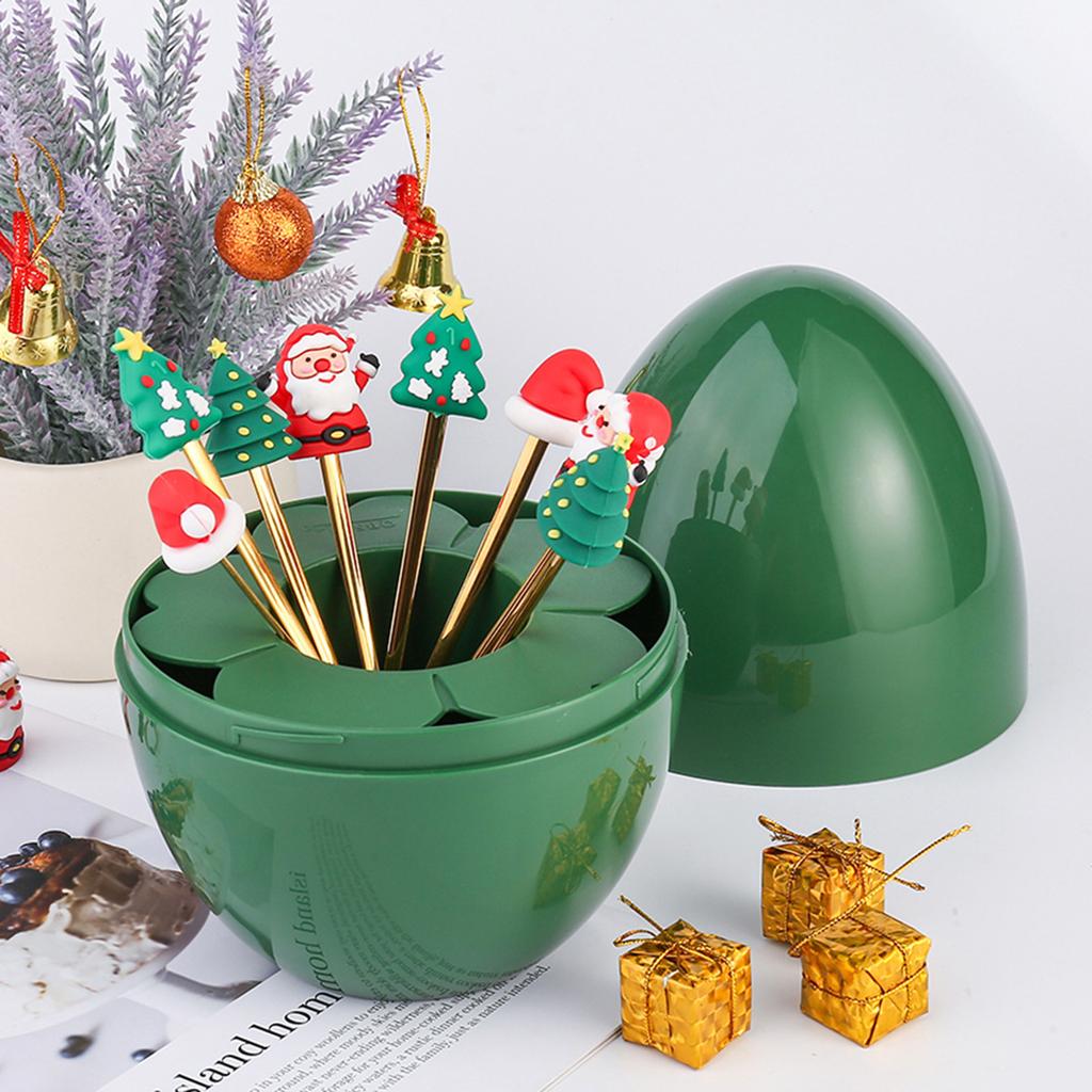 Vánoční lžička z nerezové oceli Lžíce na kávu Polévka Cukr Dezert Lžičky Vidlička Kuchyňské nádobí