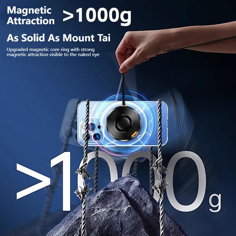For Magsafe Wireless Charger Magnetic Phone Holder Stand For iPhone 17 16 15  14 13 12 Apple Watch 9-2 Airpods Pro Fast Charging