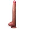 12.2" Extra Long Realistic Dildo – Self-Lubricating Liquid Silicone, Real Skin Texture, Soft & Flexible, No Batteries, Adult Toy for Women