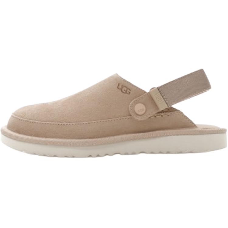UGG Goldenstar Clog Comfortable Versatile Shock Absorbing Durable Low Top Casual Shoes Kids Clogs Beige 1159770K-SAN 36