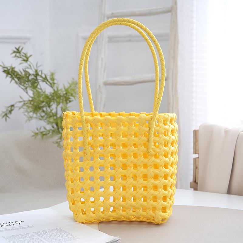 

Цветная плетеная женская сумка ручной работы для пляжа и отдыха