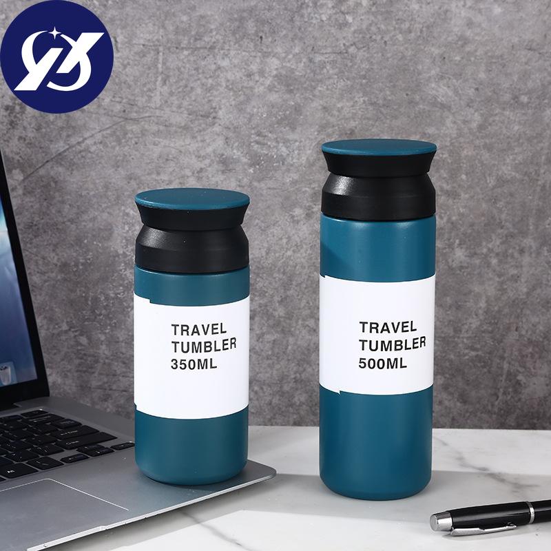 Vacuum Cup 304 Stainless Steel Handle Cup Simple Japanese Element Cup Coffee Cup Hand Gift