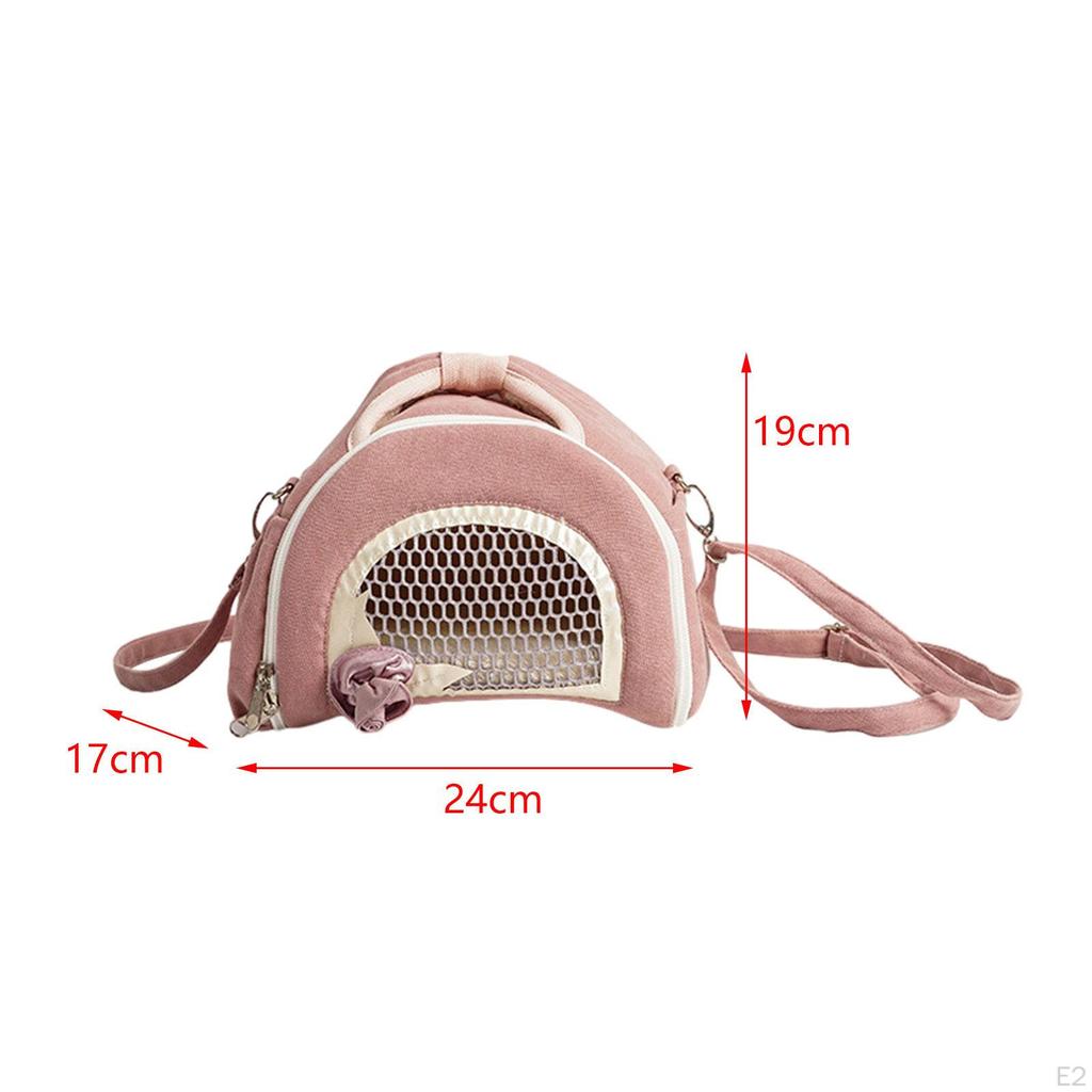 Compact Pet Travel Bag for Small Rodents And