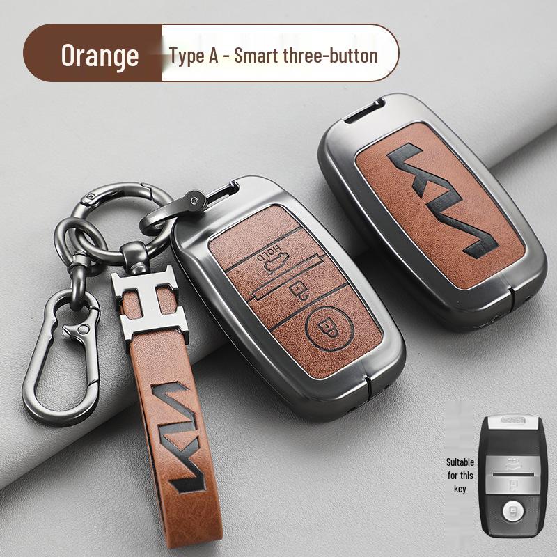 Kia Key Bag for K3 K4 K5, KX3 KX5/7, Sportage, Sorento, Niro, Kaicheng - Unisex Shell Buckle