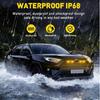 LED Grille Amber Light Smoked Lens Set-4 For Toyota -2024 RAV4 Limited Front