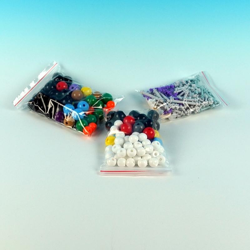 444 Pcs Chemistry Molecular Model Kit Molecular Model Set for Inorganic & Organic Chemistry with Atoms Links and 1 Tool