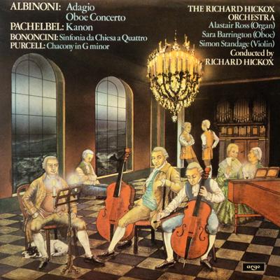 LP Record TOMASO ALBINONI / JOHANN PACHELBEL  - Adagio - Oboe Concerto / Kanon / Si ZRG866 Argo 1977 UK Classical Used