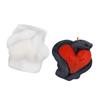 3D Snake Heart Silicones Mould Candle Molds Casting Mould Easy Release Epoxy Resin Molds Craft Supplies