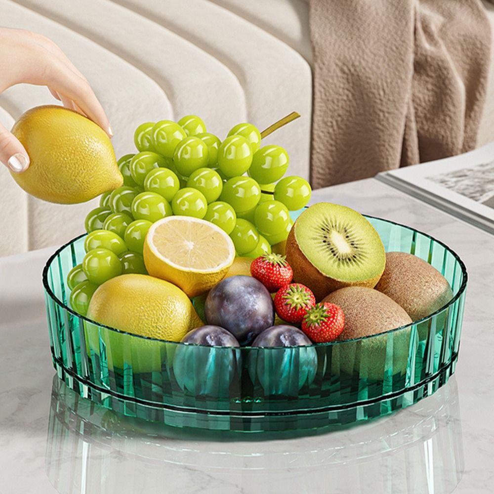 21/27cm 360 Rotating Tray Pantry Cabinet Non Slip Cosmetic Storage Box with Base Seasoning Organizer Storage Rack Kitchen