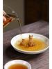 Yixing Zisha Mini Orange Cat Tea Pet – Exquisite Lucky Cat Tea Ornament
