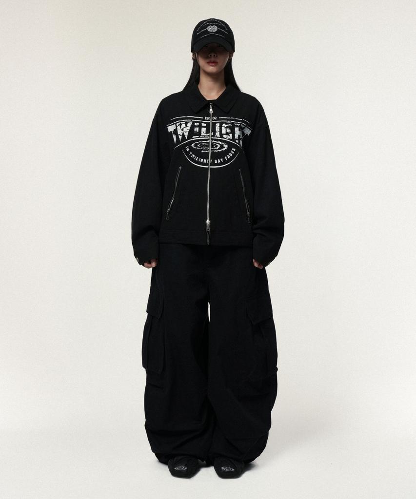 IDWS Andy Twill Balloon Cargo Pants Navy